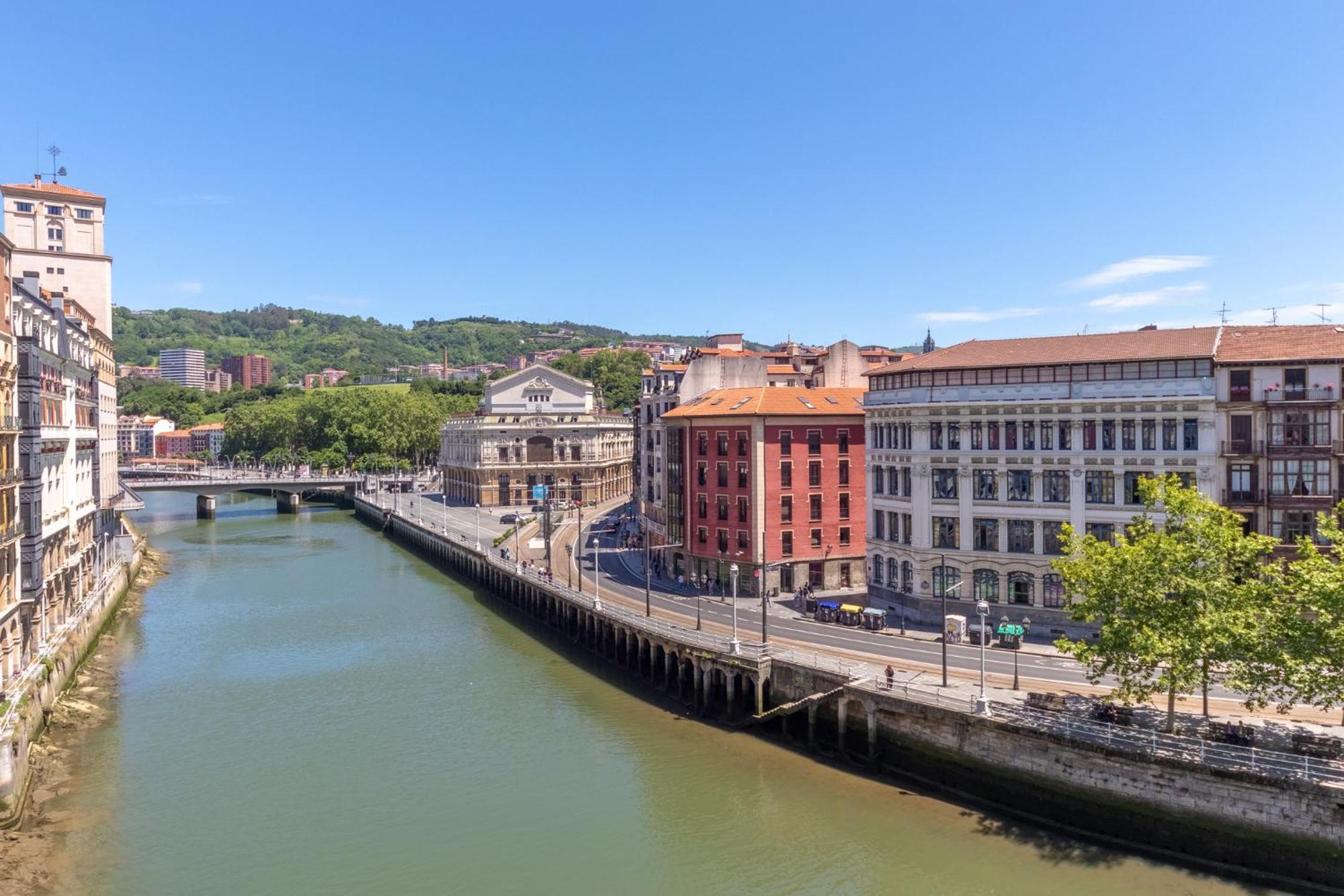 Apartamento Con Vistas A La Ria Бильбао Экстерьер фото