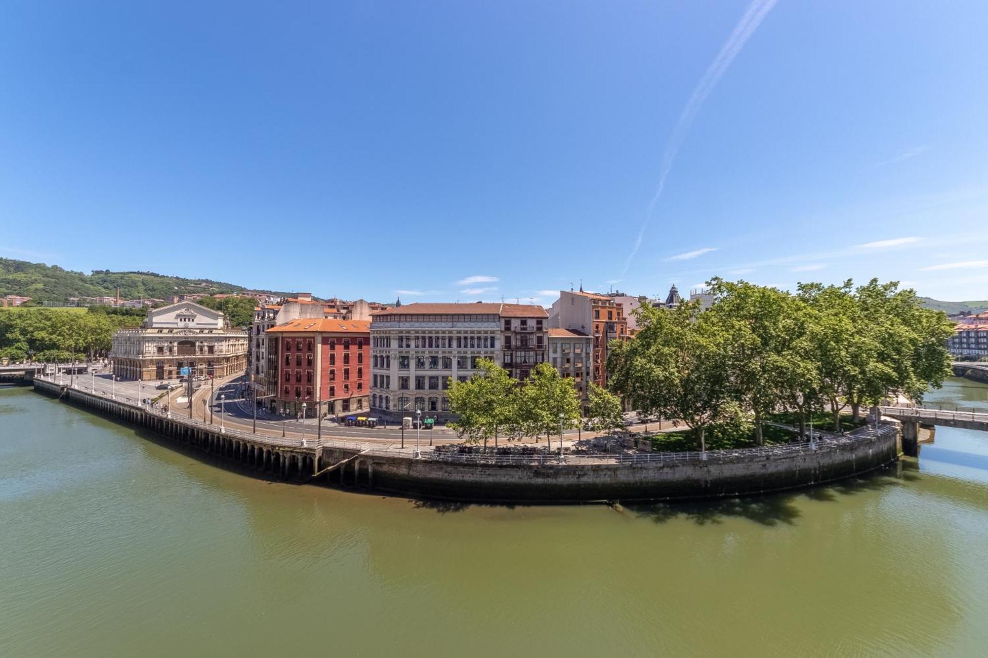 Apartamento Con Vistas A La Ria Бильбао Экстерьер фото
